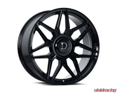 Dolce Luxury Verona Wheel 24x10 Blank 25mm Glossy Black - VERONA-241000GB25