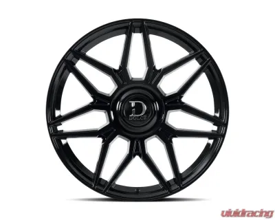 Dolce Luxury Verona Wheel 24x10 Blank 25mm Glossy Black - VERONA-241000GB25
