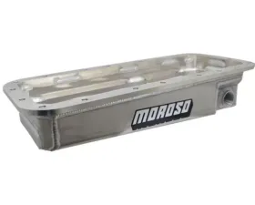 Moroso Wet Sump 3.5in-5.25in Aluminum Oil Pan Hemi Incl. Keith Black/JP-1 Funny Car