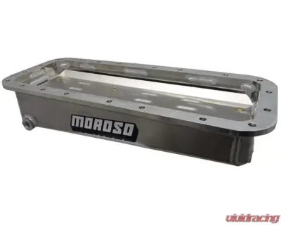 Moroso Wet Sump 3.5in-5.25in Aluminum Oil Pan Hemi Incl. Keith Black/JP-1 Funny Car - 20045