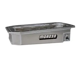Moroso AJPE TFX 96/TFX 2000/TFX 2002 Funny Car Wet Sump 4.25in-6.25in Aluminum Oil Pan