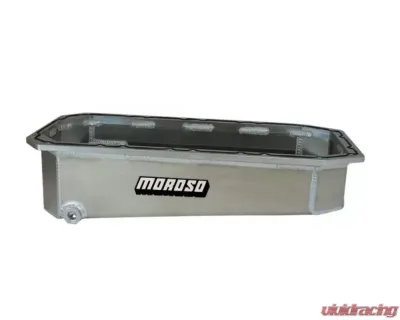 Moroso AJPE TFX 96/TFX 2000/TFX 2002 Funny Car Wet Sump 4.25in-6.25in Aluminum Oil Pan - 20056