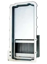 Moroso Wet Sump 7qt 6in Baffled Steel Oil Pan GM LS Swap w/Rear Sump & Two -10An Fittings                                     - 20140 - Image 3