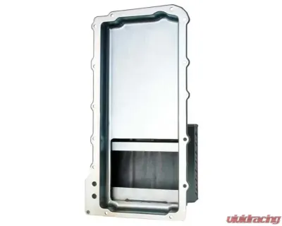 Moroso Wet Sump 7qt 6in Baffled Steel Oil Pan GM LS Swap w/Rear Sump & Two -10An Fittings - 20140