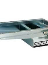 Moroso Wet Sump 7qt 6in Angled Steel Oil Pan GM LS Swap w/Rear Sump & Two -10An Fittings                                     - 20141 - Image 3