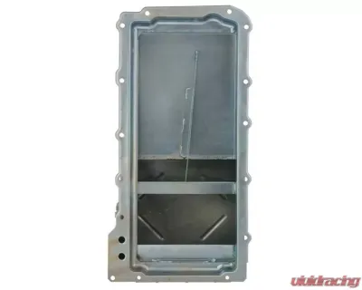 Moroso Wet Sump 7qt 6in Angled Steel Oil Pan GM LS Swap w/Rear Sump & Two -10An Fittings - 20141