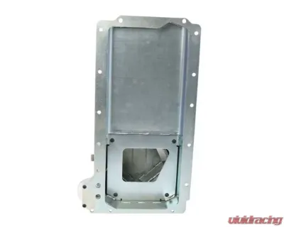 Moroso Wet Sump 6in Steel Oil Pan GM LS Swap/Early F-Body w/Rear Sump & Spin-On Oil Filter Adapter - 20142