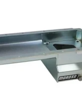 Moroso Wet Sump 6in Steel Oil Pan GM LS Swap/Early F-Body w/Rear Sump & Spin-On Oil Filter Adapter                                     - 20142 - Image 3