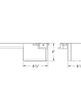 Moroso Wet Sump 5qt 6in Steel Oil Pan GM LS Swap w/Rear Sump & Spin-On Oil Filter Adapter                                     - 20145 - Image 2