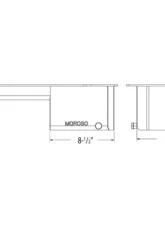 Moroso Wet Sump 7qt 6in Baffled Steel Oil Pan Dart LS Next Swap w/Aluminum Spacers                                     - 20151 - Image 2