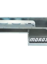 Moroso Wet Sump 7qt 6in Baffled Steel Oil Pan Dart LS Next Swap w/Aluminum Spacers                                     - 20151 - Image 3