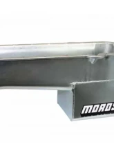 Moroso Wet Sump 7qt 9.5in Steel Oil Pan Pre-80 Chevrolet Small Block w/Driver Side Dipstick                                     - 20160 - Image 3
