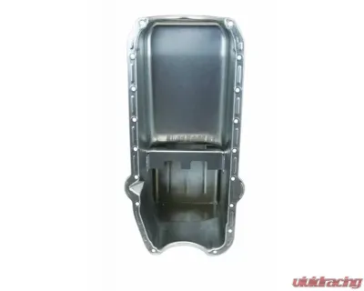 Moroso Wet Sump 7qt 9.5in Steel Oil Pan Pre-80 Chevrolet Small Block w/Driver Side Dipstick - 20160