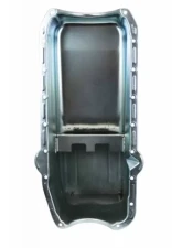 Moroso Wet Sump 7qt 9.5in Steel Oil Pan Chevrolet Small Block w/Passenger Side Dipstick 1980-1985                                     - 20165 - Image 3