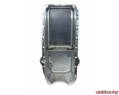 Moroso Wet Sump 5qt 7.5in Steel Oil Pan Pre-80 Chevrolet Small Block w/Driver Side Dipstick - 20170