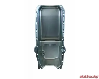 Moroso Wet Sump 5qt 7.5in Steel Oil Pan Chevrolet SBC w/Passenger Side Dipstick 1986+ - 20172