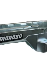 Moroso Wet Sump 5.5qt 7.5in Steel Oil Pan Chevrolet Small Block w/Passenger Side Dipstick 1980-1985                                     - 20179 - Image 3