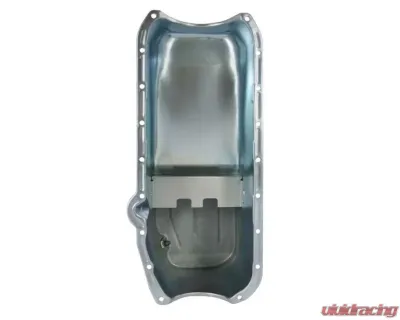 Moroso Wet Sump 6qt 8.25in Steel Oil Pan Pre-80 Chevrolet Small Block w/Driver Side Dipstick - 20180