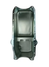 Moroso Wet Sump 6qt 8.25in Steel Oil Pan Chevrolet Small Block w/Passenger Side Dipstick 1986+                                     - 20182 - Image 3