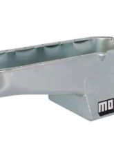 Moroso Wet Sump 7qt 8.25in Steel Oil Pan Pre-80 Chevrolet Small Block w/Driver Side Dipstick                                     - 20190 - Image 3