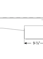 Moroso Wet Sump 7qt 8.25in Steel Oil Pan Pre-80 Chevrolet SBC w/Driver Side Dipstick                                     - 20191 - Image 2