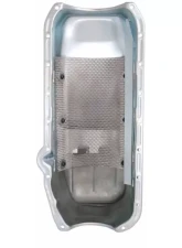 Moroso Wet Sump 7qt 8.25in Steel Oil Pan Pre-80 Chevrolet SBC w/Driver Side Dipstick                                     - 20191 - Image 3