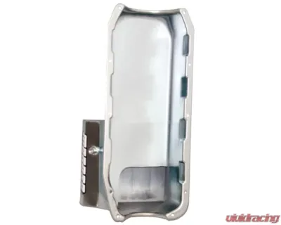 Moroso Wet Sump 7qt 8.25in Steel Oil Pan Pre-85 Chevrolet SBC w/Driver Side Dipstick - 20195