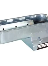 Moroso Wet Sump 7qt 8.25in Steel Oil Pan Pre-85 Chevrolet Small Block w/2 Piece Rear Main Seal                                     - 20196 - Image 3