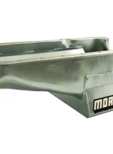 Moroso Wet Sump 7qt 8.25in Steel Oil Pan Chevrolet SBC w/Passenger Side Dipstick 1980-1985                                     - 20201 - Image 3