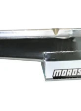 Moroso Wet Sump 7qt 8.25in Steel Oil Pan Chevrolet SBC w/Passenger Side Dipstick 1980-1985                                     - 20200 - Image 3