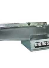 Moroso Wet Sump 7qt 8.25in Steel Oil Pan Chevrolet SBC w/1 Piece Rear Main Seal 1986+                                     - 20206 - Image 3