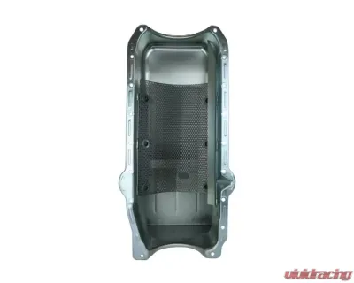 Moroso Wet Sump 7qt 8.25in Steel Oil Pan Chevrolet SBC w/1 Piece Rear Main Seal 1986+ - 20206