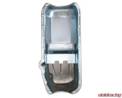 Moroso Wet Sump 6qt 8.25in Steel Oil Pan Pre-85 Chevrolet SBC w/Driver Side Dipstick - 20230