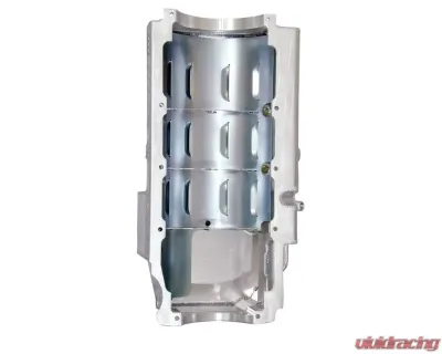 Moroso Wet Sump 6-7qt 8in Aluminum Oil Pan Chevrolet BBC Mark IV w/Double Power Kick Outs - 20385