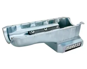 Moroso Chevrolet Big Block Mark IV Kicked Out Wet Sump 6qt 8in Steel Oil Pan