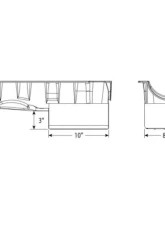 Moroso Chevrolet Big Block Gen 5/6 Wet Sump 6.5qt 8in Steel Oil Pan                                     - 20409 - Image 3
