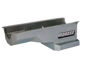 Moroso Chevrolet Big Block Gen 5/6/GM A Body Kicked Out Wet Sump 6qt 8in Steel Oil Pan