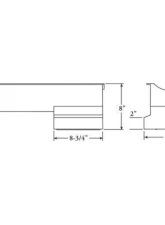 Moroso Chevrolet Big Block Gen 5/6 Stroker Wet Sump 6qt 8in Steel Oil Pan                                     - 20413 - Image 2