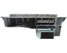 Moroso Chevrolet Big Block Gen 5/6/GM A Body Road Race Baffled Wet Sump 6.5qt 8in Steel Oil Pan
