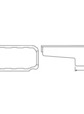 Moroso Chevrolet Big Block Mark IV Extra Deep Wet Sump 8qt 9.75in Steel Oil Pan                                     - 20460 - Image 2