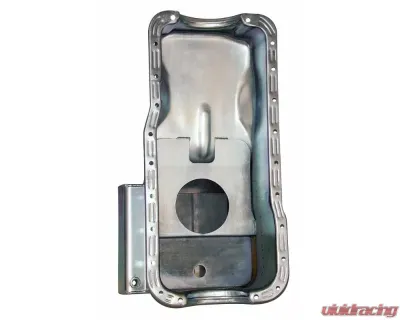 Moroso Kicked Out Wet Sump 7qt 8in Steel Oil Pan Ford 289-302 w/Front Sump - 20502