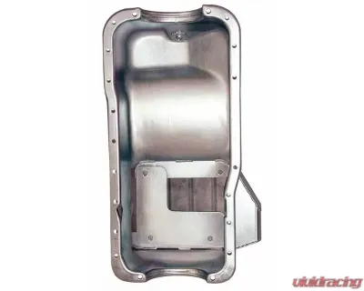 Moroso Kicked Out Wet Sump 7qt 7.5in Steel Oil Pan Ford 289-302 w/Rear Sump - 20506