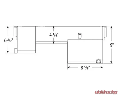 Moroso Deep Wet Sump 7qt 9in Steel Oil Pan Ford 289-302 w/Rear Sump & Billet End Seals - 20511