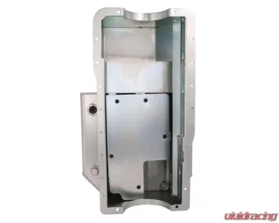 Moroso Kicked Out Circle Track Baffled Wet Sump 9qt 7.5in Steel Oil Pan Ford 351W w/Rear Sump - 20522