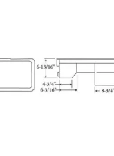 Moroso Wet Sump 8qt 9in Steel Oil Pan Ford 351C/351M/400 w/Rear Sump                                     - 20530 - Image 2