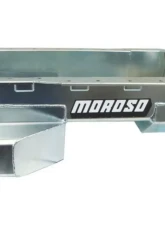 Moroso Road Race Baffled Wet Sump 7qt 7.5in Steel Oil Pan Ford 351W w/Rear Sump & Billet End Seals                                     - 20534 - Image 3