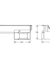 Moroso Road Race Baffled Wet Sump 7qt 7.5in Steel Oil Pan Ford 351W w/Rear Sump & Billet End Seals                                     - 20534 - Image 2