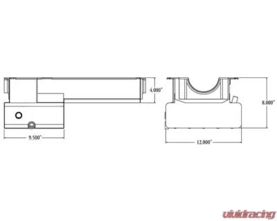 Moroso Road Race Baffled Wet Sump 7qt 8in Steel Oil Pan Ford 351W w/Front Sump & Billet End Seals - 20536