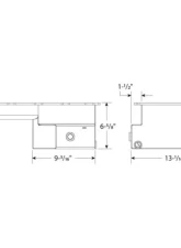 Moroso Road Race Baffled Wet Sump 9qt 6-5/8in Steel Oil Pan Ford 5.0 Coyote w/Rear Sump                                     - 20571 - Image 2