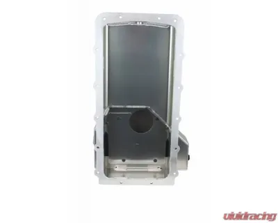 Moroso Road Race Baffled Wet Sump 9qt 6-5/8in Steel Oil Pan Ford 5.0 Coyote w/Rear Sump - 20571